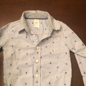 Carters button down onesie